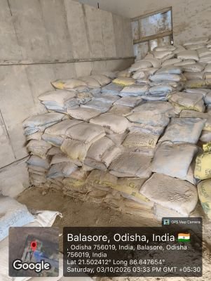 Damaged Stock of Quick Lime Powder, GGBS, Gypsum, Jointing Material and Additives